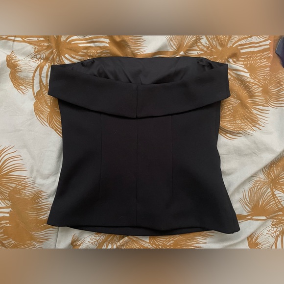 nwot Babaton Figureknit Eyecatcher tube top S - Picture 4 of 4